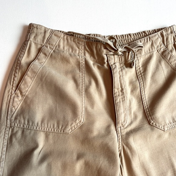 J.Crew Tie-Waist Camp Pant- NWT- Dark Beechwood- Size MEDIUM - Picture 6 of 9